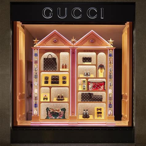 gucci display design|Gucci windows milan.